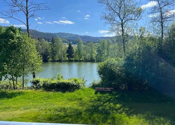 Bayerischer Wald Haus 23 Seeblick Oben Mit Dachgeschoss Lägenhet Arrach